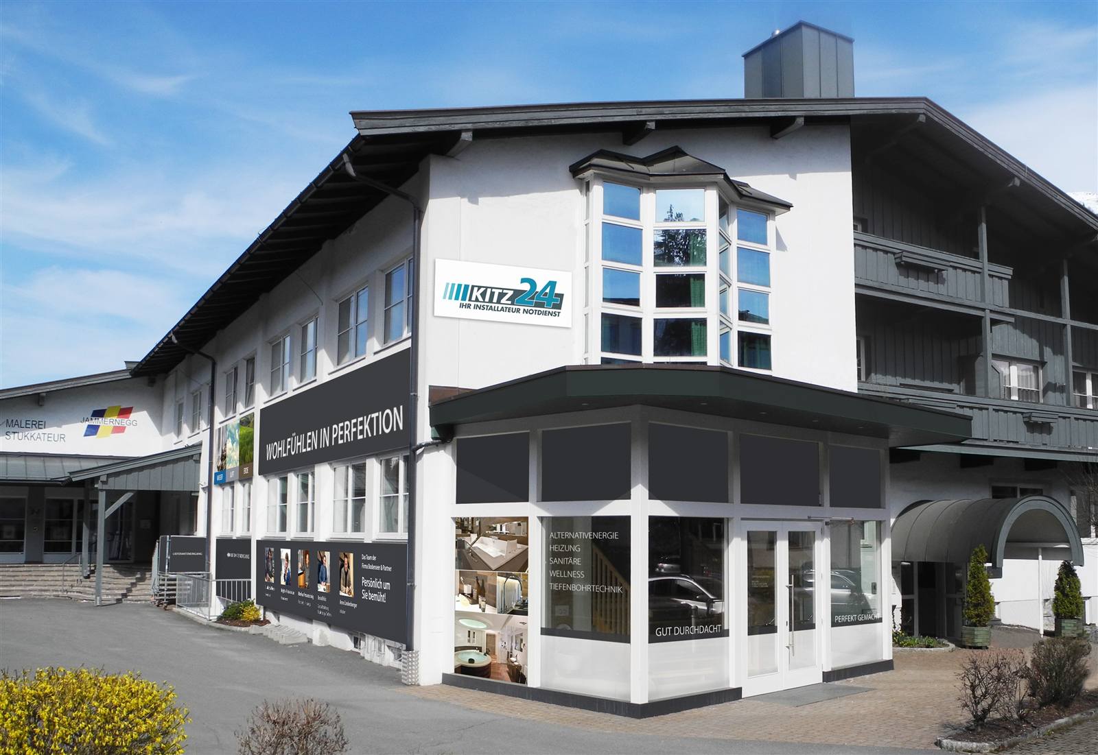 KITZ24h-Standort und Lager im Rennfeld in Kitzbühel